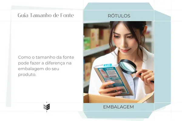 Guia para Tamanho de Fonte em Rótulos de Embalagens